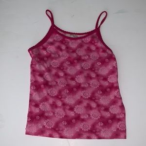 Image Pink Snowflake Tank Top